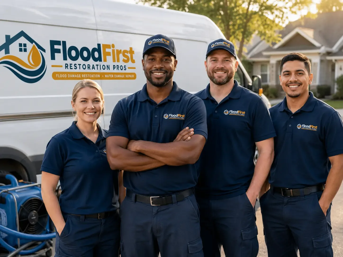 Flood Damage Restoration company in Mathews, LA